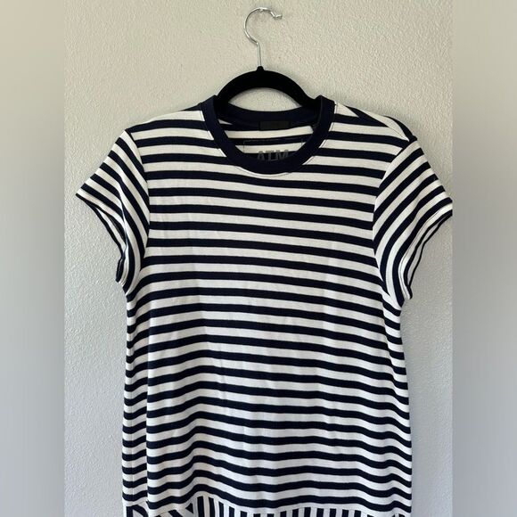 ATM Anthony Thomas Melillo Pique Striped T-Shirt Dress Stripped Size Small - Picture 4 of 11